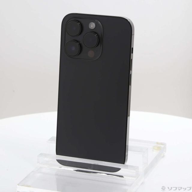 (中古)Apple iPhone14 Pro 256GB スペースブラック MQ0Q3J/A SIMフリー(276-ud)