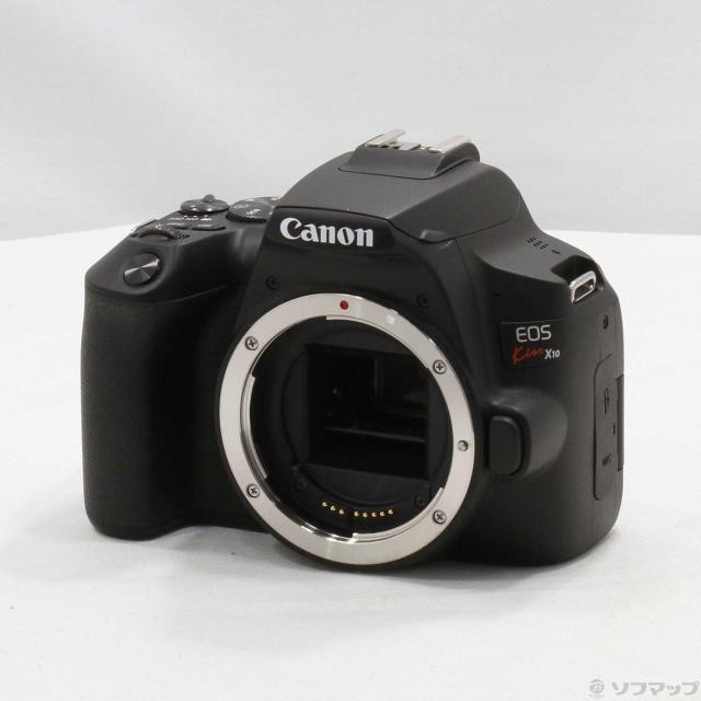 (中古)Canon EOS Kiss X10ブラック(W)(196-ud)
