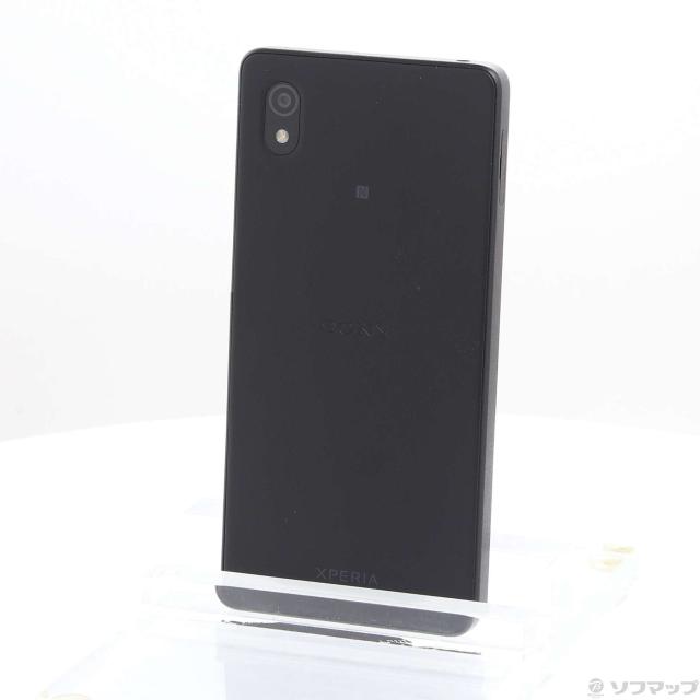 (中古)SONY Xperia Ace III 64GB ブラック Y!mobile(344-ud)