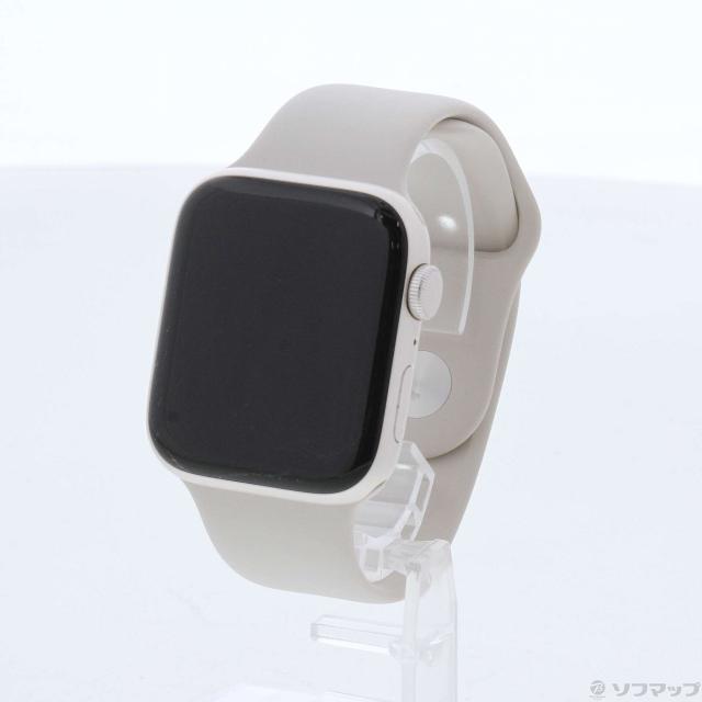 中古)Apple Apple Watch SE 第2世代 GPS 44mm スターライト