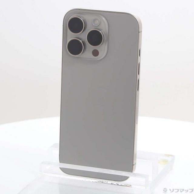 中古)Apple iPhone16 Pro 256GB ナチュラルチタニウム 3N746J/A SIM 