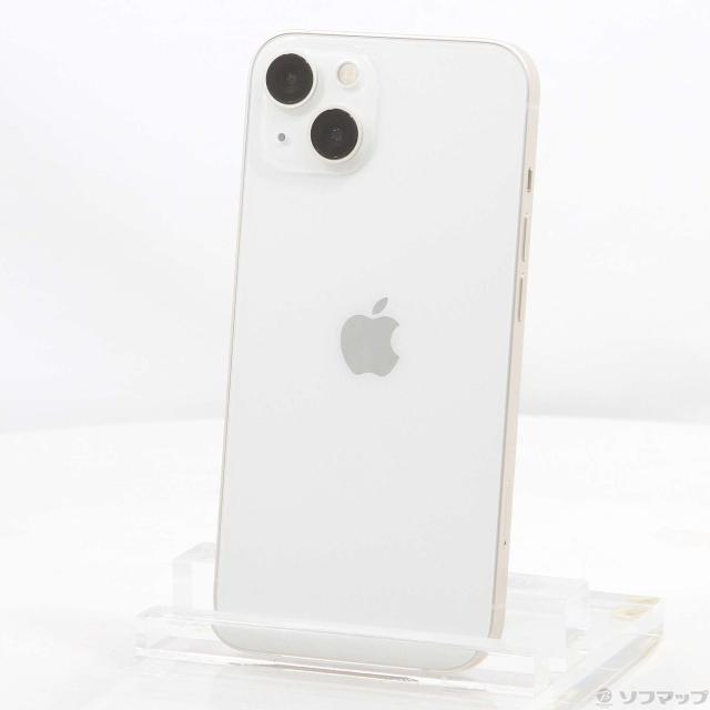 中古)Apple iPhone13 128GB スターライト MLND3J/A SIMフリー(349-ud)