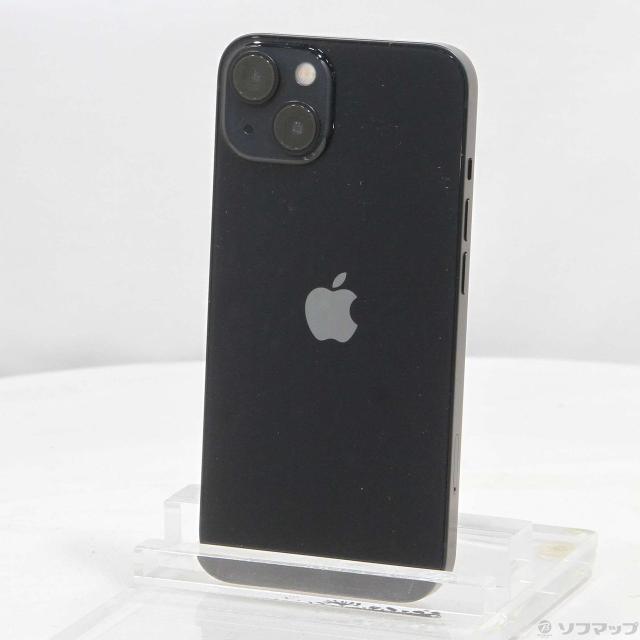 (中古)Apple iPhone13 128GB ミッドナイト MLNC3J/A SIMフリー(368-ud)
