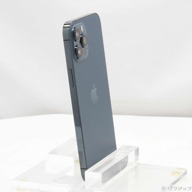 (中古)SoftBank iPhone12 Pro Max 256GB パシフィックブルー MGD23J/A SoftBank(269-ud)_3