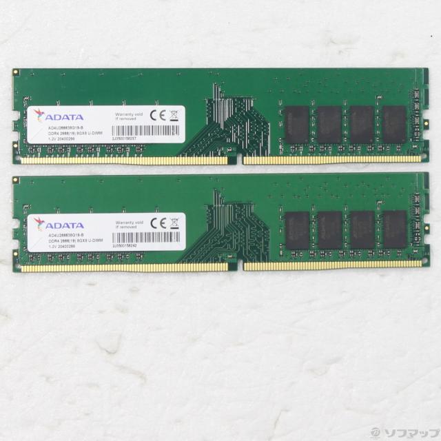 中古)288P PC4-21300 DDR4-2666 16GB 8GB×2枚組(377-ud) 【公式通販】