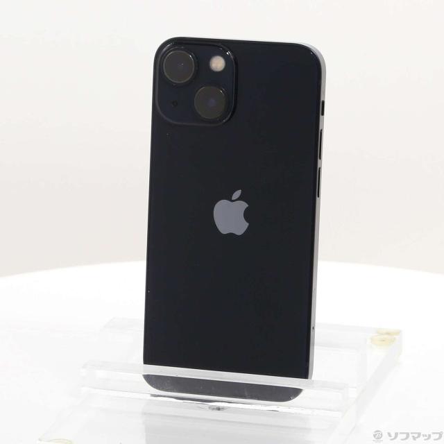 (中古)Apple iPhone13 mini 128GB ミッドナイト MLJC3J/A SIMフリー(368-ud)