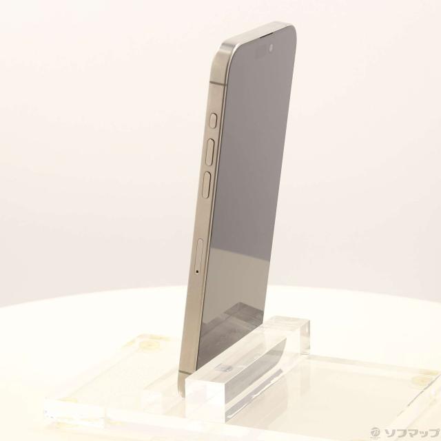 (中古)Apple iPhone15 Pro Max 256GB ナチュラルチタニウム MU6R3J/A SIMフリー(305-ud)