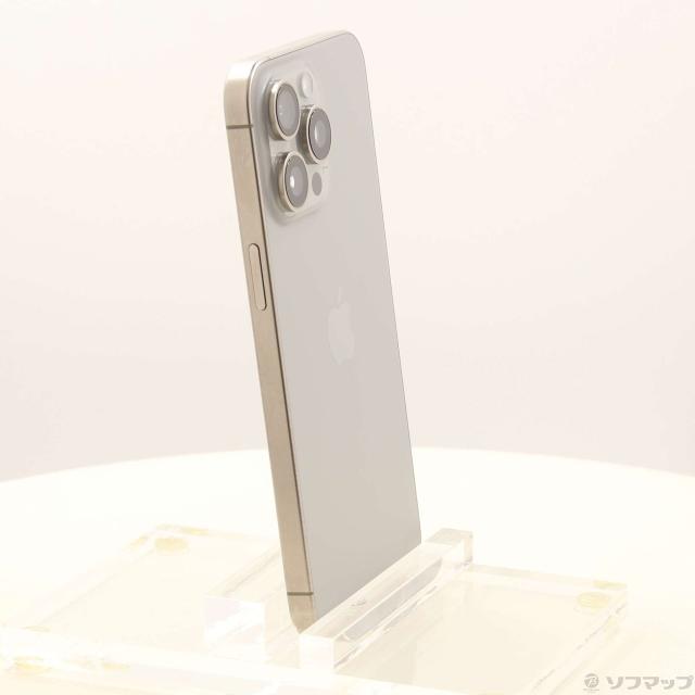 (中古)Apple iPhone15 Pro Max 256GB ナチュラルチタニウム MU6R3J/A SIMフリー(305-ud)