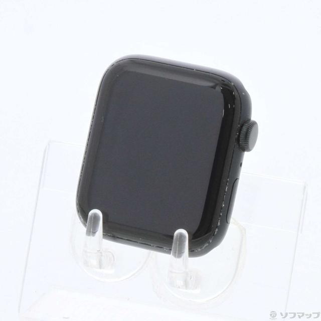 (中古)Apple Apple Watch SE 第2世代 GPS 44mm ミッドナイトアルミニウムケース バンド無し(348-ud)