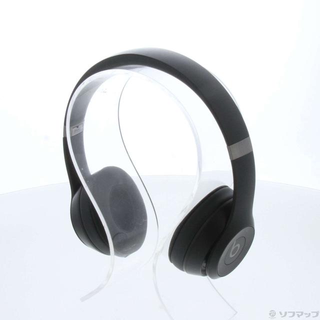 (中古)Beats by Dr. Dre Beats Solo4 オンイヤーワイヤレスヘッドフォン マットブラック MUW23PA/A(198-ud)
