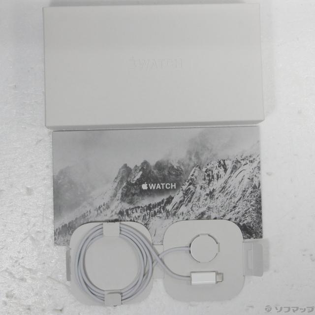 (中古)Apple Apple Watch Ultra GPS + Cellular 49mm チタニウムケース グリーンアルパインループ(377-ud)_4