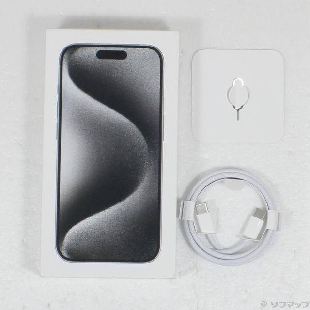 中古)Apple iPhone15 Pro 128GB ホワイトチタニウム MTU83J/A SIM