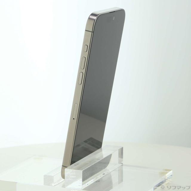 (中古)Apple iPhone15 Pro Max 256GB ナチュラルチタニウム MU6R3J/A SIMフリー(349-ud)