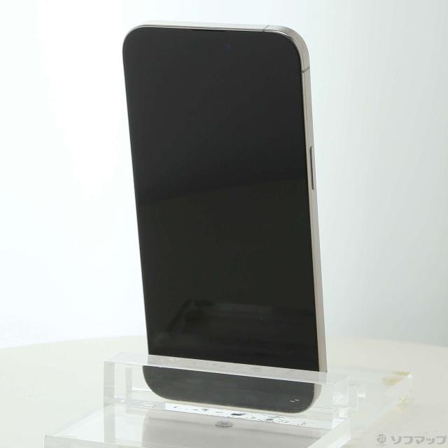 (中古)Apple iPhone15 Pro Max 256GB ナチュラルチタニウム MU6R3J/A SIMフリー(349-ud)