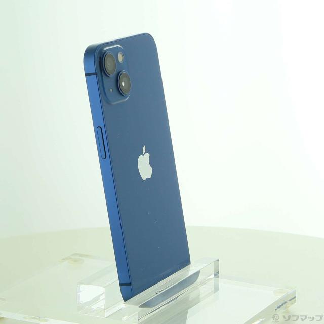 中古)Apple iPhone13 128GB ブルー MLNG3J/A SIMフリー(349-ud)
