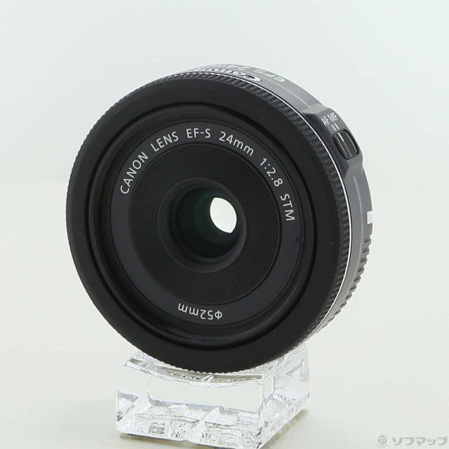 (中古)Canon Canon EF-S 24mm F2.8 STM EF-S2428STM レンズ(297-ud)
