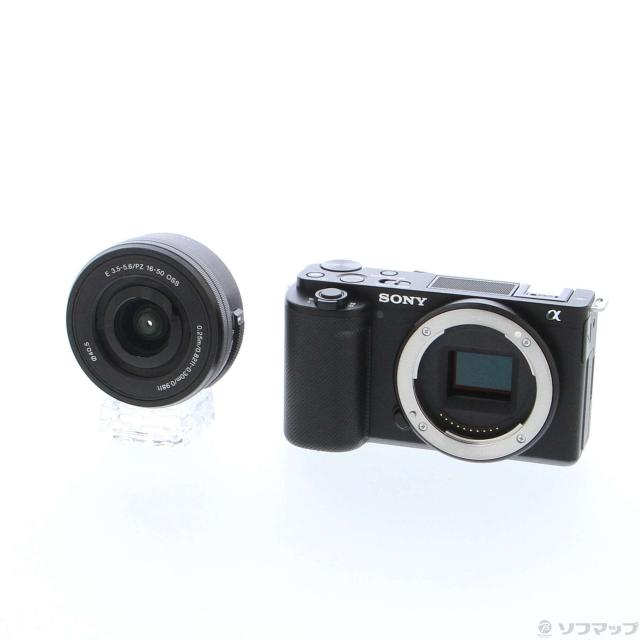 中古)SONY VLOGCAM ZV-E10L パワーズームレンズキット ブラック 中古)SONY VLOGCAM ZV-E10L パワーズームレンズキット ブラック
