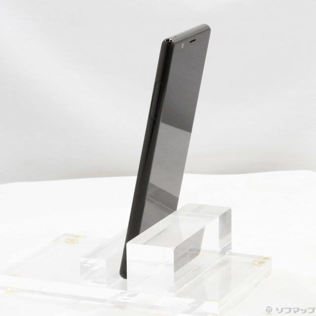 (中古)SONY Xperia 5 64GB ブラック SO-01M docomoロック解除SIMフリー(344-ud)_1