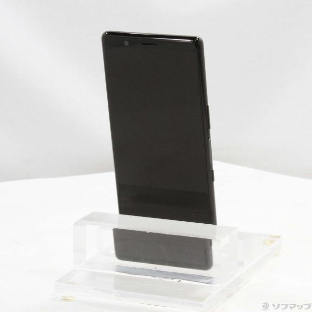 (中古)SONY Xperia 5 64GB ブラック SO-01M docomoロック解除SIMフリー(344-ud)_2