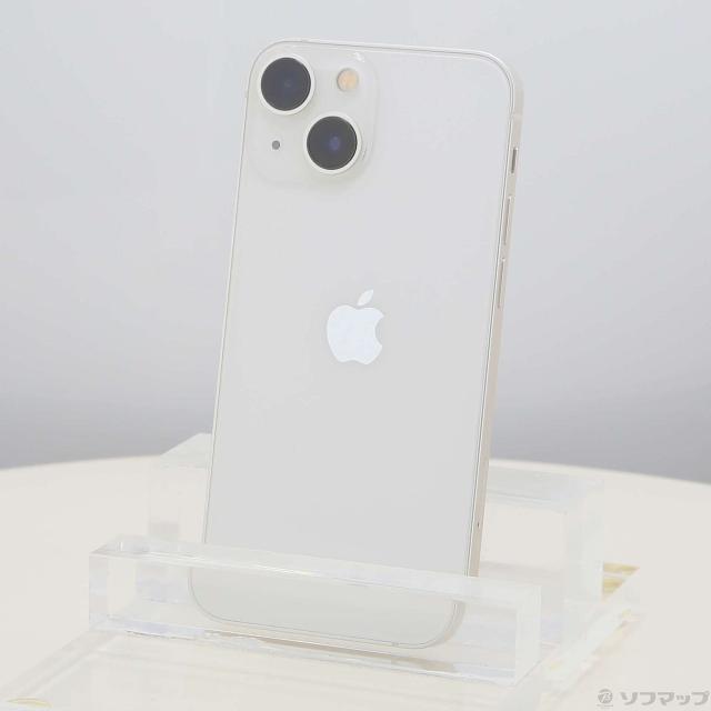 中古)Apple iPhone13 mini 256GB スターライト MLJK3J/A SIMフリー(269 