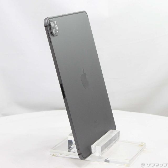 (中古)Apple iPad Pro 11インチ 第3世代 256GB スペースグレイ MHW73J/A docomoロック解除SIMフリー(371-ud)_3