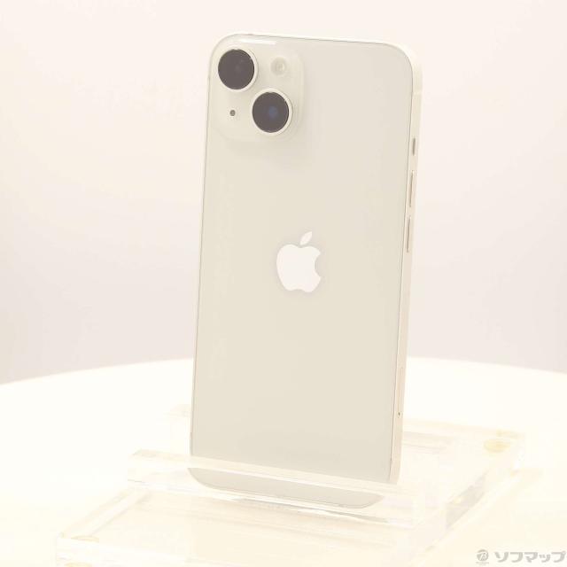(中古)Apple iPhone14 256GB スターライト MPW33J/A SIMフリー(352-ud)