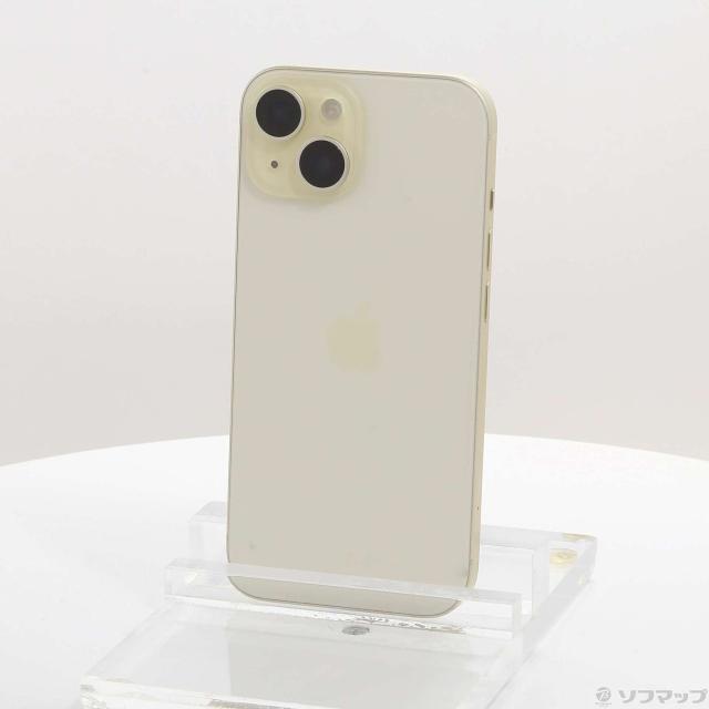 中古)Apple iPhone15 128GB グリーン MTMM3J/A SIMフリー(348-ud) 携帯