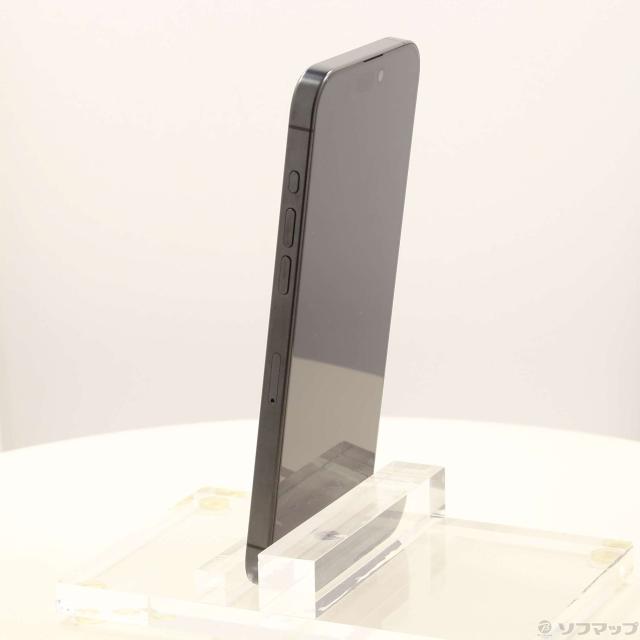 (中古)Apple iPhone15 Pro Max 256GB ブラックチタニウム MU6P3J/A SIMフリー(269-ud)