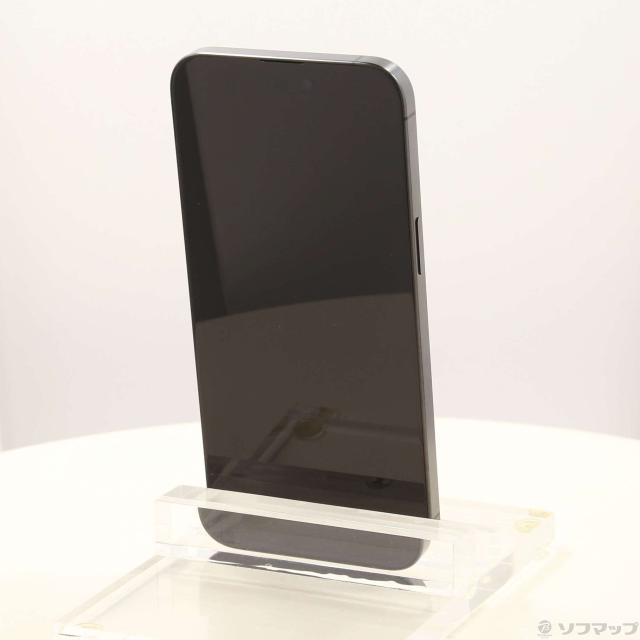 (中古)Apple iPhone15 Pro Max 256GB ブラックチタニウム MU6P3J/A SIMフリー(269-ud)
