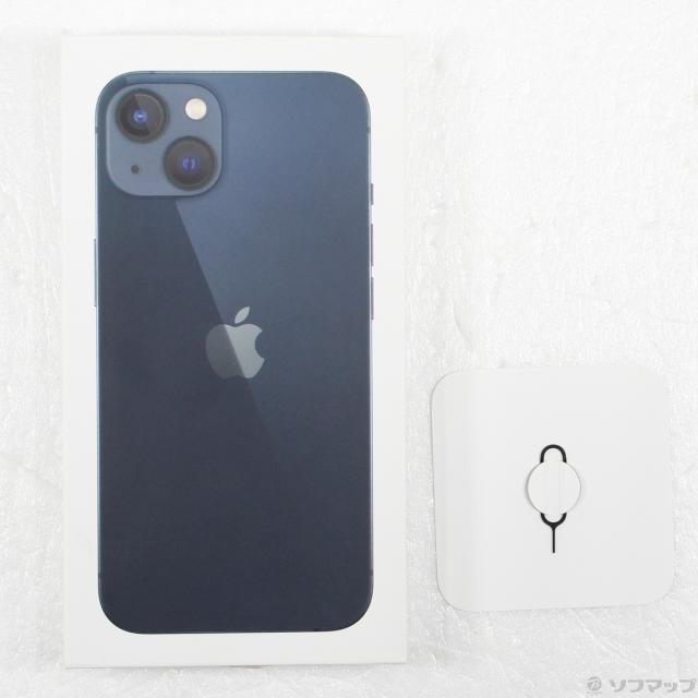 中古)Apple iPhone13 128GB ミッドナイト MLNC3J/A SIMフリー(269-ud)