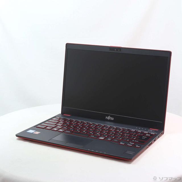 中古)FUJITSU LIFEBOOK UH75/B3 FMVU7B3RDA サテンレッド (Windows 10 