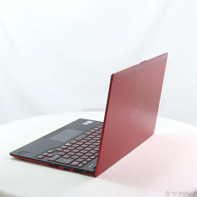 中古)FUJITSU LIFEBOOK UH75/B3 FMVU7B3RDA サテンレッド (Windows 10 