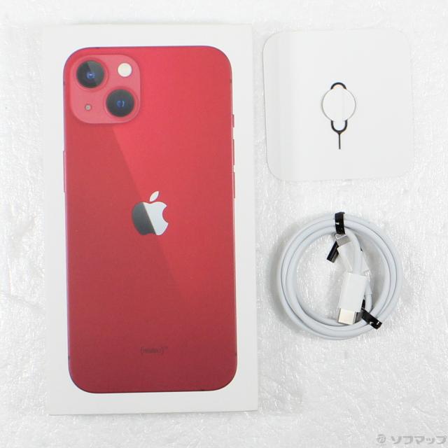 (中古)Apple iPhone13 128GB プロダクトレッド MLNF3J/A SIMフリー(371-ud)_4