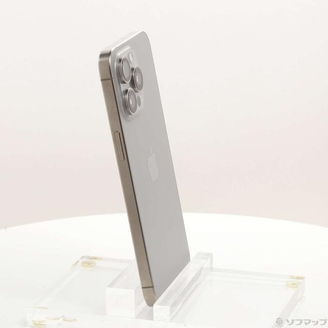 (中古)Apple iPhone15 Pro Max 256GB ナチュラルチタニウム MU6R3J/A SIMフリー(269-ud)