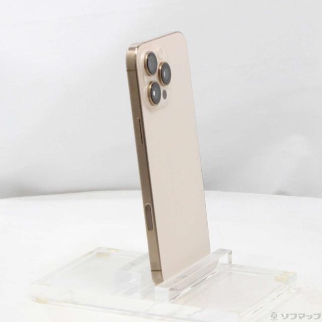 (中古)Apple iPhone16 Pro Max 512GB デザートチタニウム MYWN3J/A SIMフリー(251-ud)