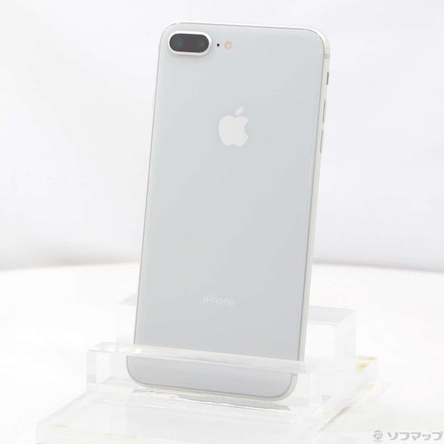 (中古)Apple iPhone8 Plus 64GB シルバー MQ9L2J/A SIMフリー(344-ud)