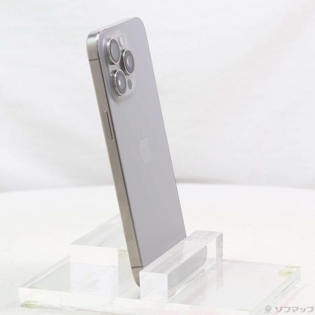 (中古)Apple iPhone15 Pro Max 256GB ナチュラルチタニウム MU6R3J/A SIMフリー(297-ud)