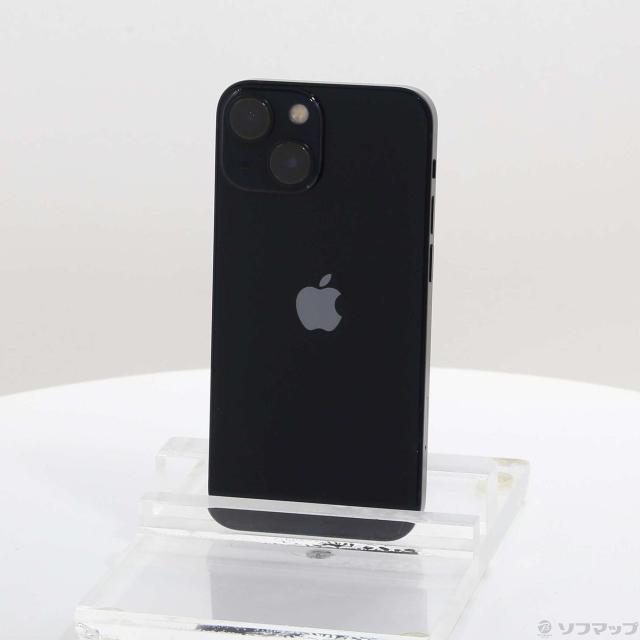 (中古)Apple iPhone13 mini 128GB ミッドナイト MLJC3J/A SIMフリー(377-ud)