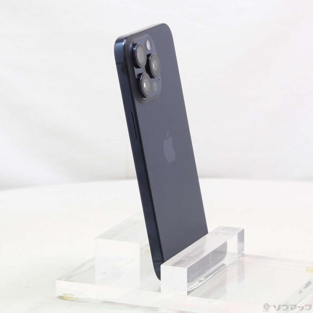 (中古)Apple iPhone15 Pro Max 256GB ブルーチタニウム MU6T3J/A SIMフリー(349-ud)