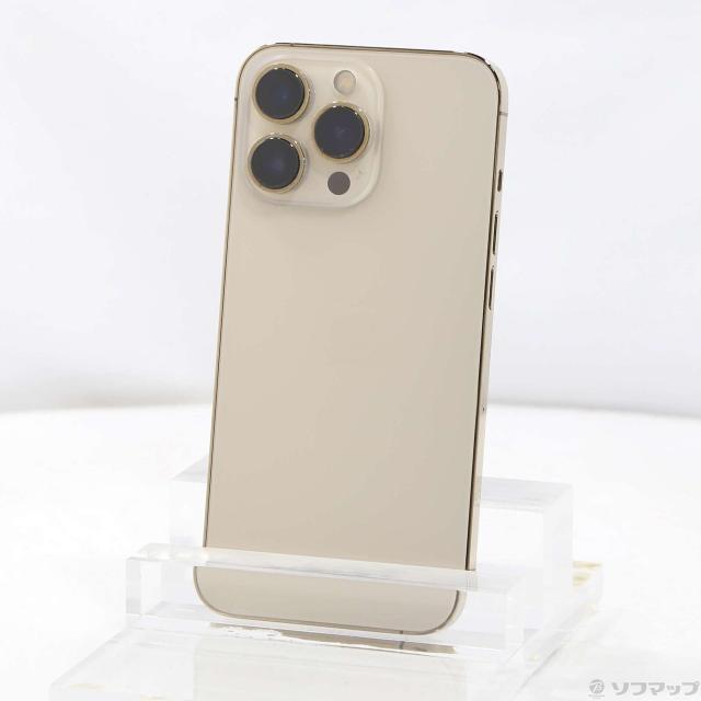 中古〕Apple(アップル) iPhone13 Pro 256GB ゴールド MLUQ3J／A SIM 