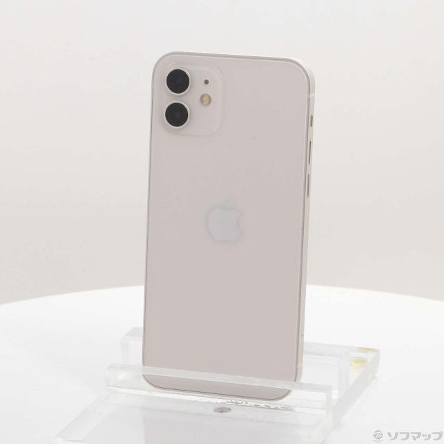 (中古)Apple iPhone12 64GB ホワイト MGHP3J/A SIMフリー(269-ud)