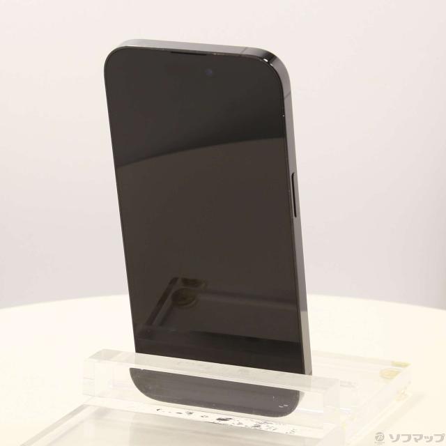 (中古)Apple iPhone14 Pro 128GB スペースブラック MPXU3J/A SIMフリー(295-ud)