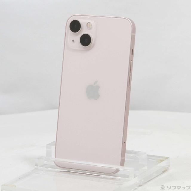 (中古)Apple iPhone13 128GB ピンク MLNE3J/A SIMフリー(305-ud)