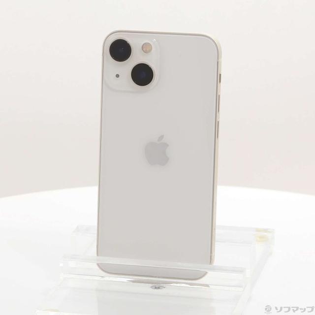 中古)Apple iPhone13 mini 128GB スターライト MLJE3J/A SIMフリー(198