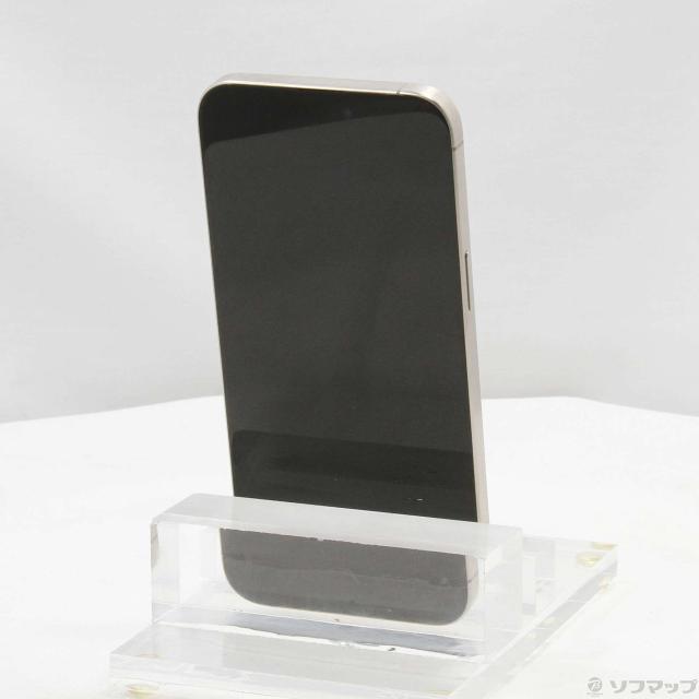 (中古)Apple iPhone15 Pro Max 256GB ナチュラルチタニウム MU6R3J/A SIMフリー(269-ud)