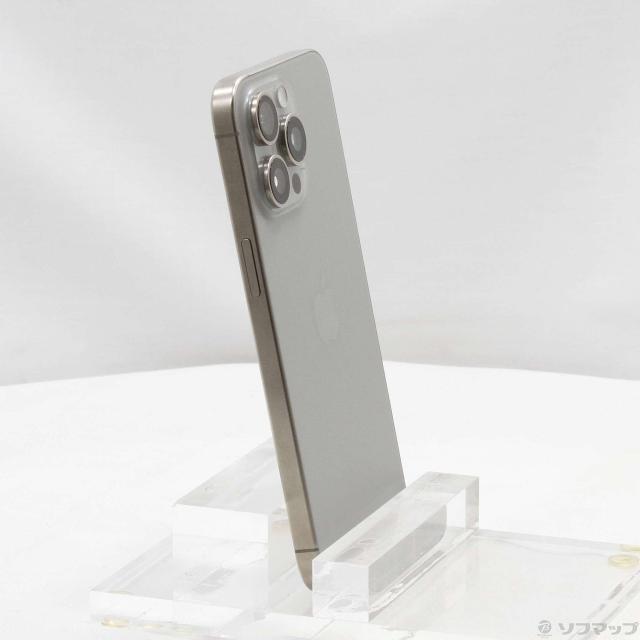 (中古)Apple iPhone15 Pro Max 256GB ナチュラルチタニウム MU6R3J/A SIMフリー(269-ud)