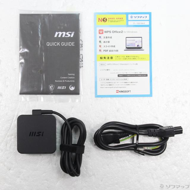 中古)MSI (展示品) Prestige 13 AI Evo A1M Prestige-13-AI-Evo-A1MG