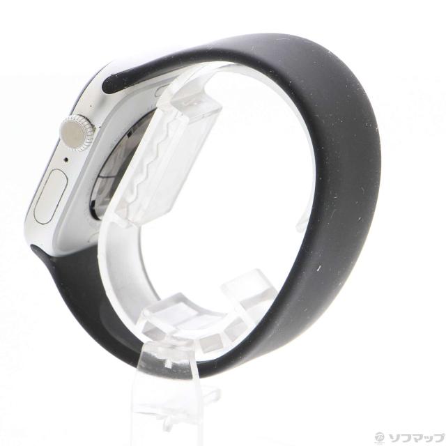 (中古)Apple Apple Watch Series 10 GPS + Cellular 46mm シルバーアルミニウムケース ブラックソロループ(276-ud)_1