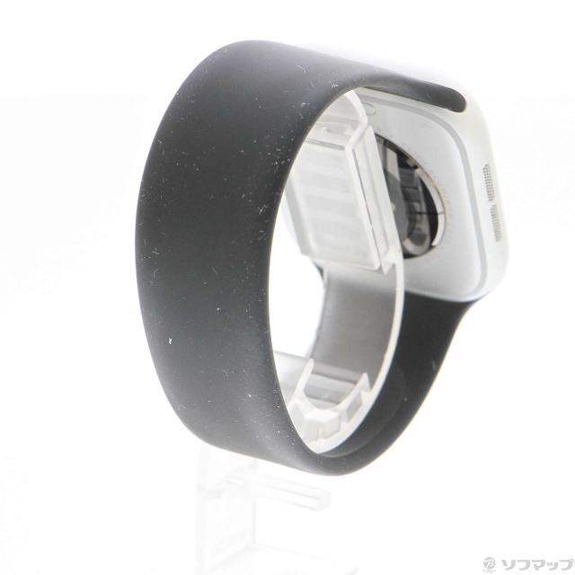 (中古)Apple Apple Watch Series 10 GPS + Cellular 46mm シルバーアルミニウムケース ブラックソロループ(276-ud)_2