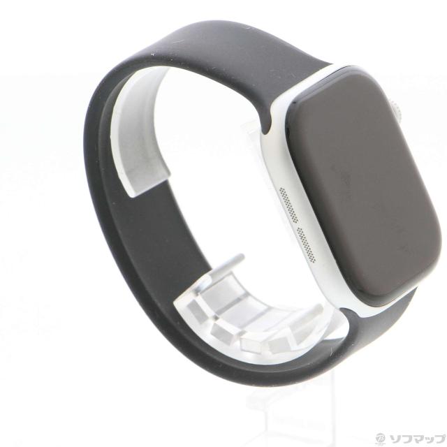 (中古)Apple Apple Watch Series 10 GPS + Cellular 46mm シルバーアルミニウムケース ブラックソロループ(276-ud)_3